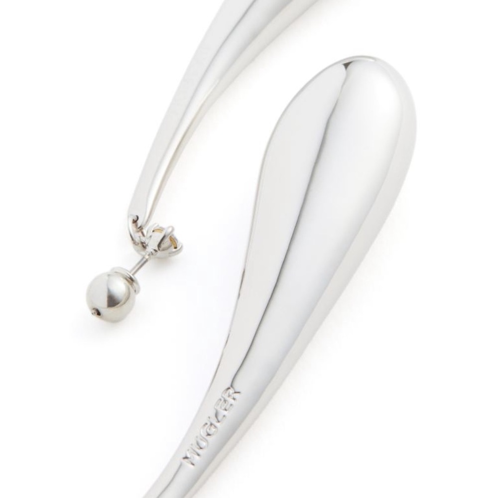 HM Mugler Teardrop Earrings H&M Mugler - Picture 3 of 6